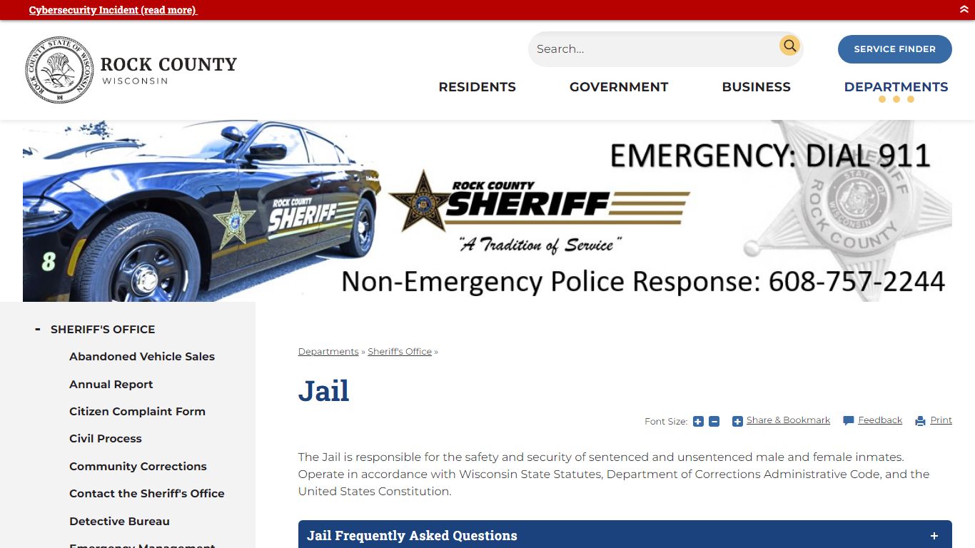 Jail | Rock County, WI